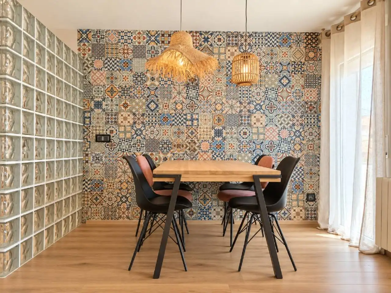 Dining room of Flat for sale in Sant Julià de Ramis  with Air Conditioner, Heating and Balcony