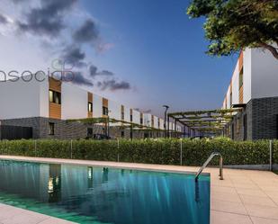 Swimming pool of Single-family semi-detached for sale in Marchamalo  with Heating, Private garden and Storage room