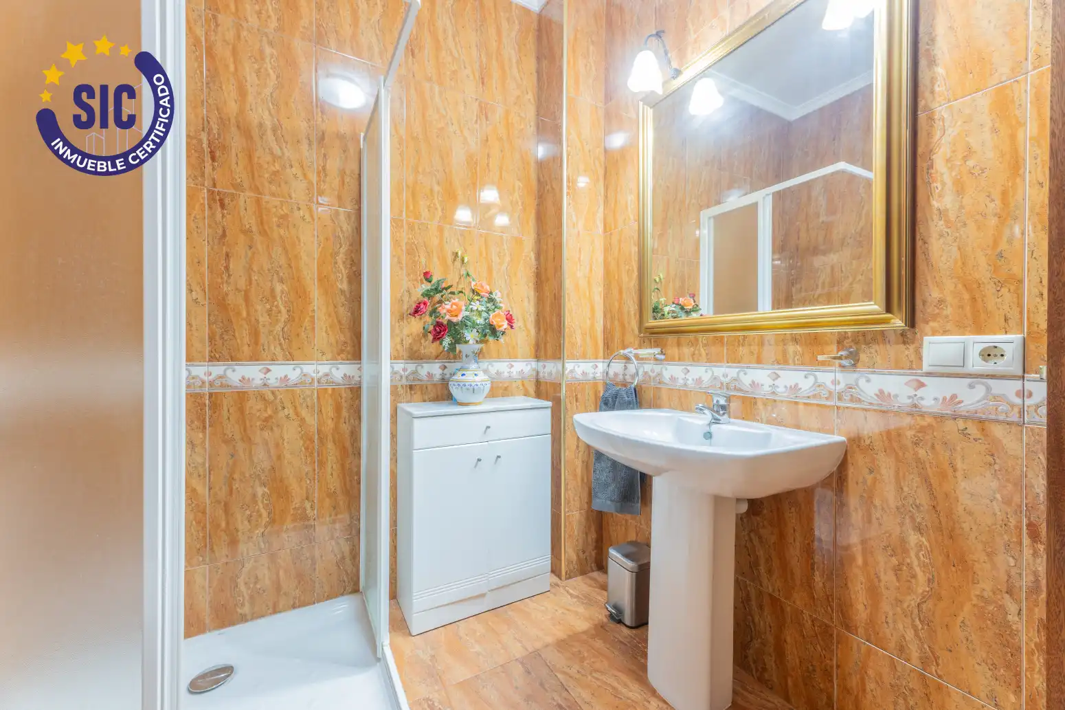 Baño de Casa o chalet en venta en Hontecillas con Calefacción, Terraza y Amueblado