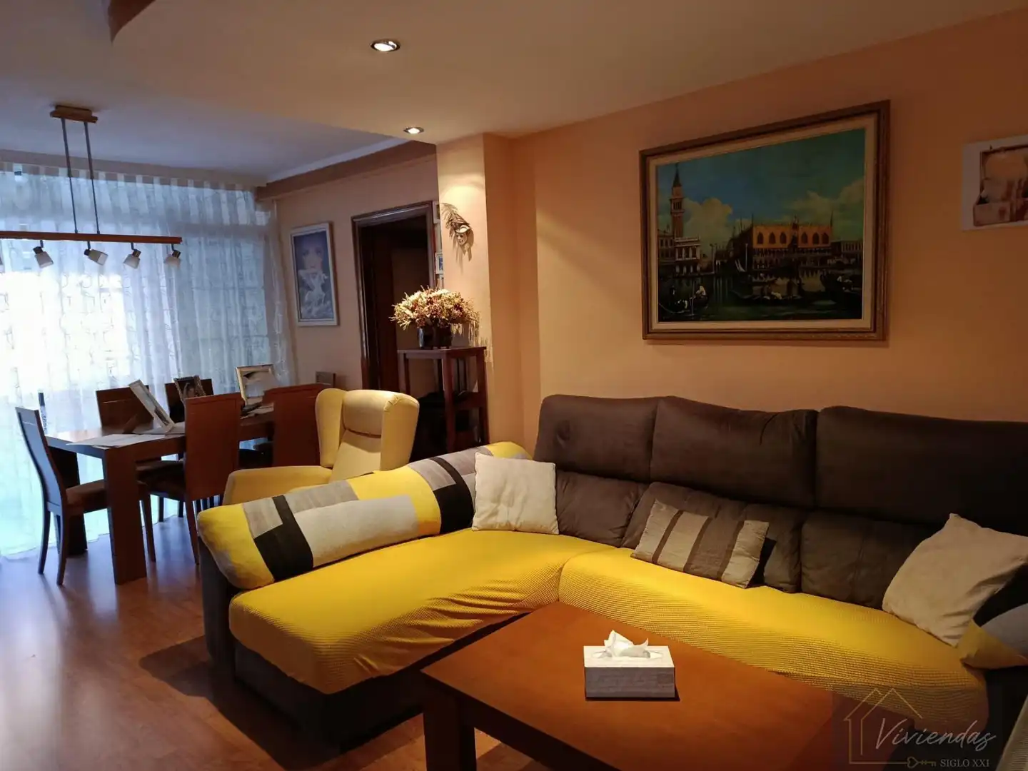 Sala de estar de Piso en venta en Móstoles con Calefacción y Terraza