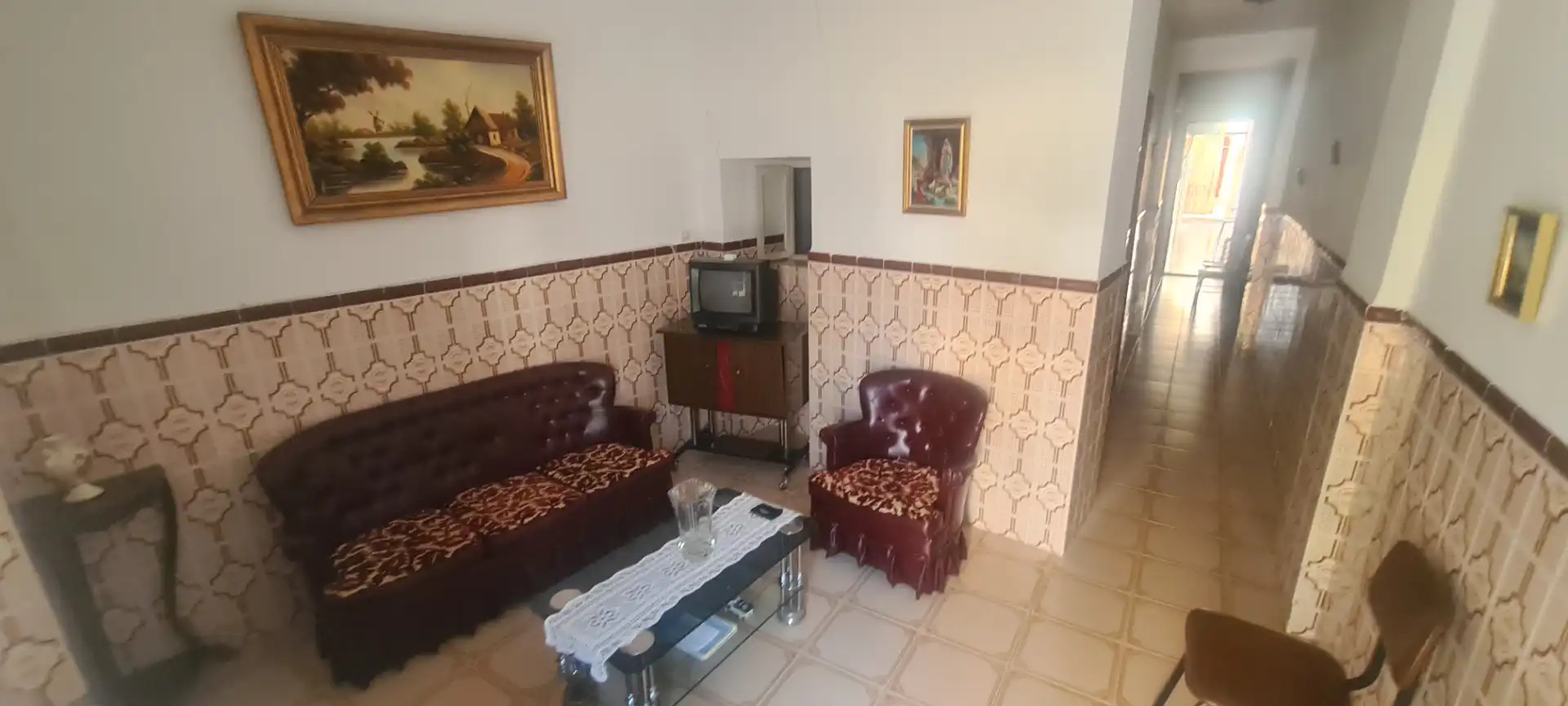 Sala de estar de Casa o chalet en venta en Peraleda del Zaucejo con Terraza