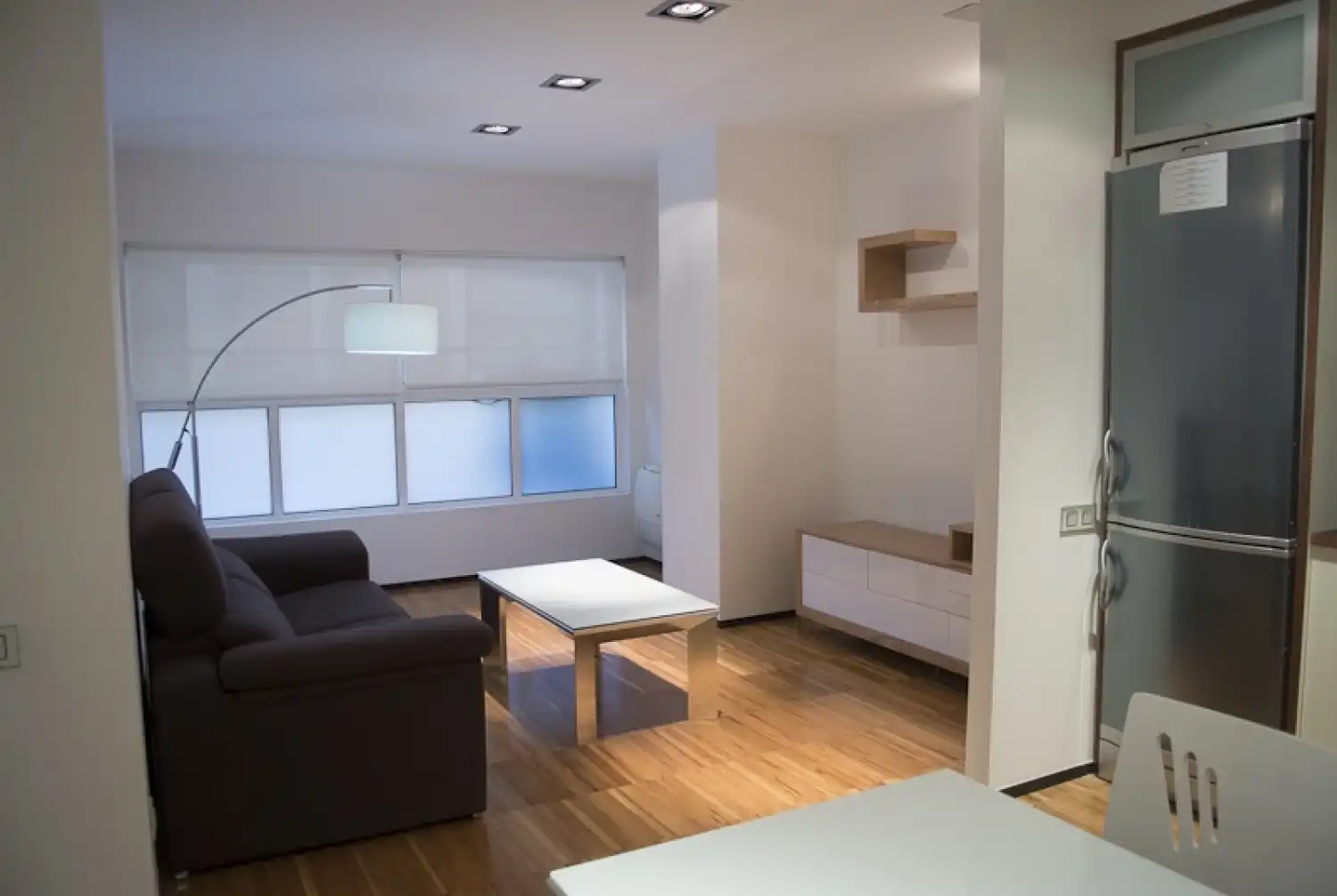 Sala d'estar de Apartament de lloguer en Murcia amb Aire condicionat, Calefacció i Moblat