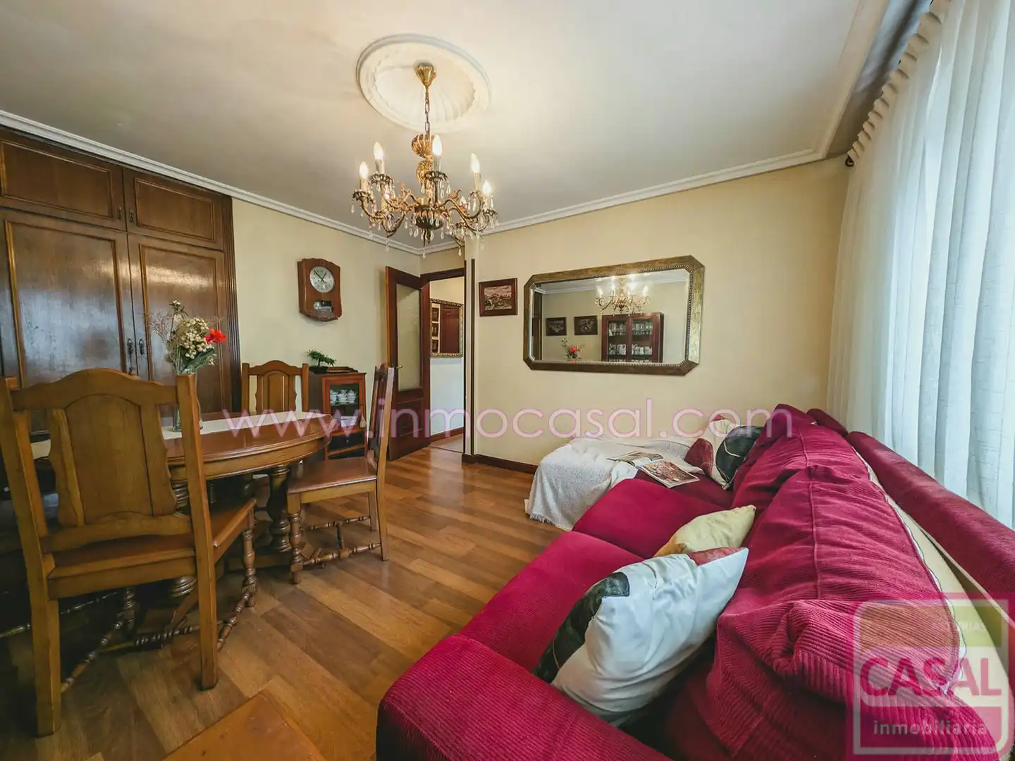 Wohnzimmer von Wohnung zum Verkauf in Mieres (Asturias) mit Heizung, Abstellraum und Möbliert