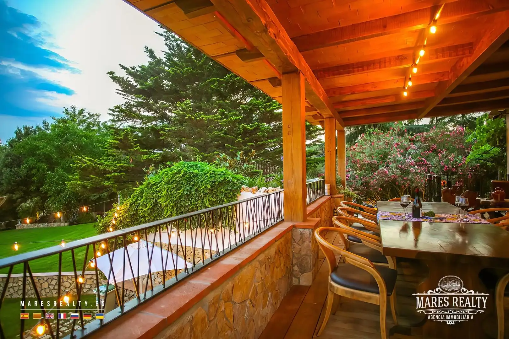 Terrasse von Country house zum Verkauf in Vidreres mit Heizung, Privatgarten und Abstellraum