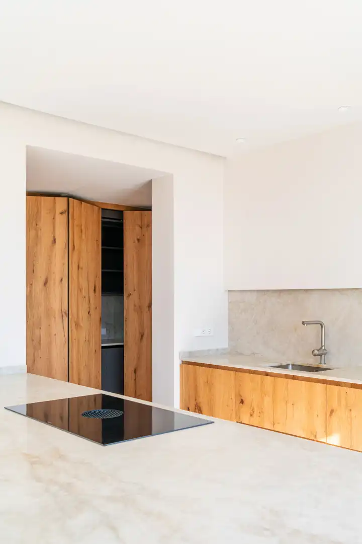 Cuina de Casa o xalet en venda en Pollença amb Aire condicionat, Calefacció i Jardí privat