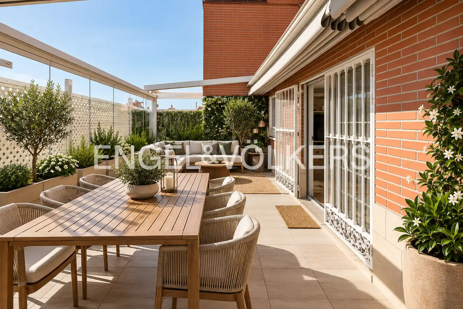 Terrace of Attic for sale in Madrid  with Air Conditioner, Heating and Private garden