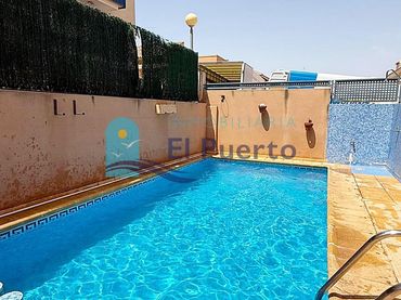 Apartment with pool for sale in Puerto de Mazarrón