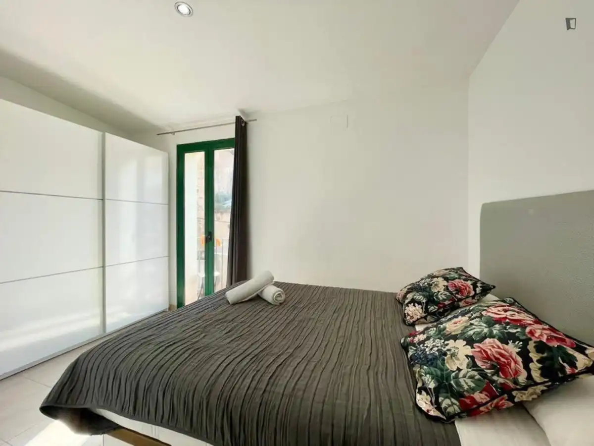 Bedroom of Apartments for rent in Barcelona  with Furnished, Oven and Washing machine