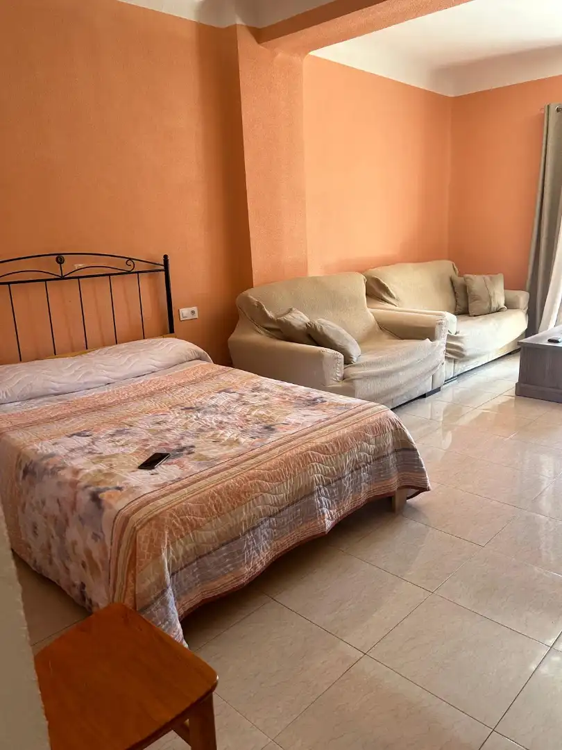 Schlafzimmer von Wohnung zur Miete in Murcia mit Klimaanlage, Heizung und Möbliert