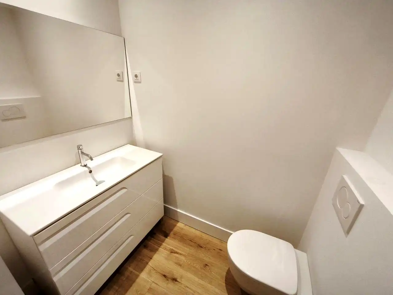 Badezimmer von Wohnung zur Miete in Barrio de Salamanca