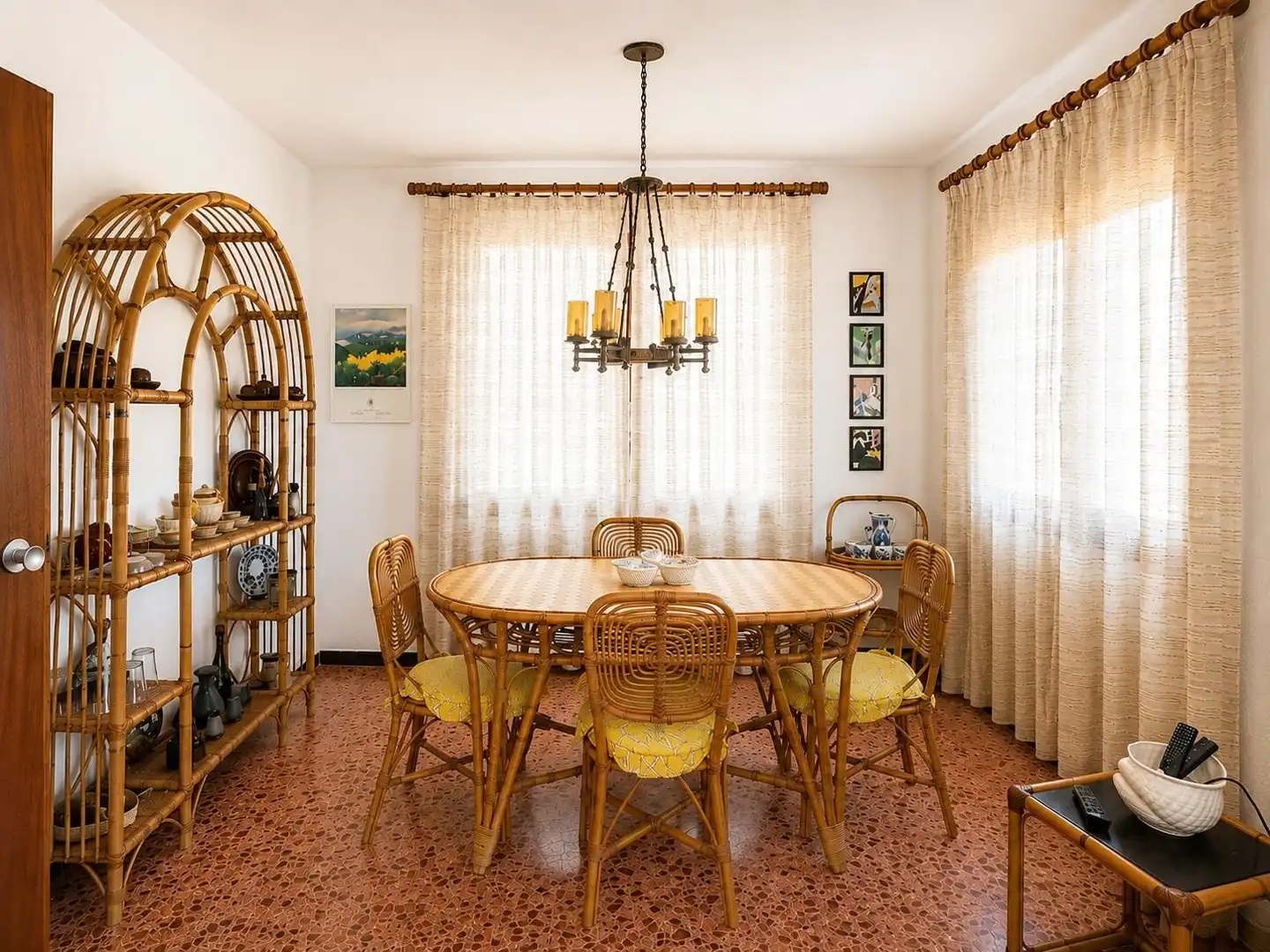 Esszimmer von Haus oder Chalet zum Verkauf in Lloret de Mar mit Privatgarten, Terrasse und Abstellraum