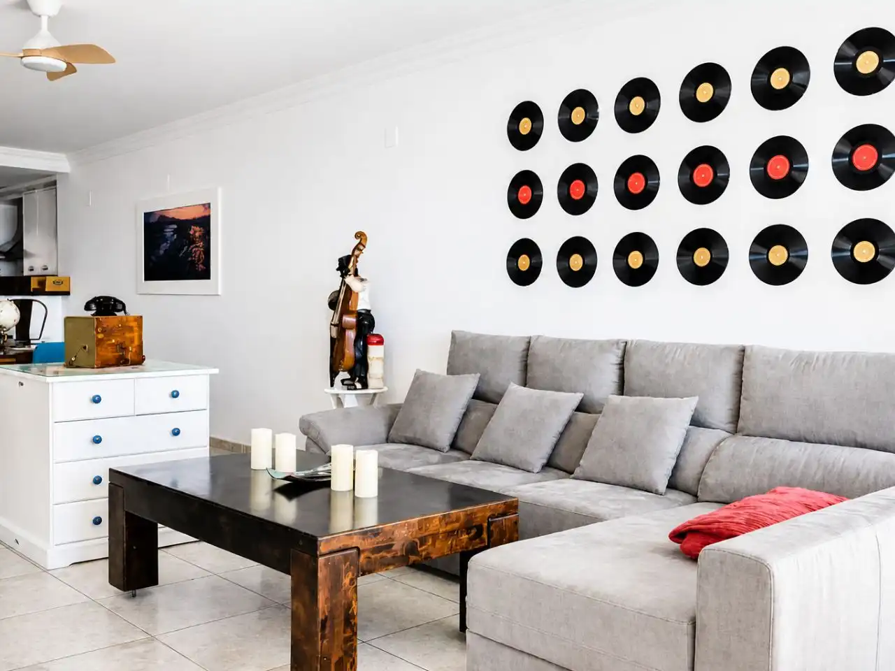 Living room of Flat for rent in Mascarat