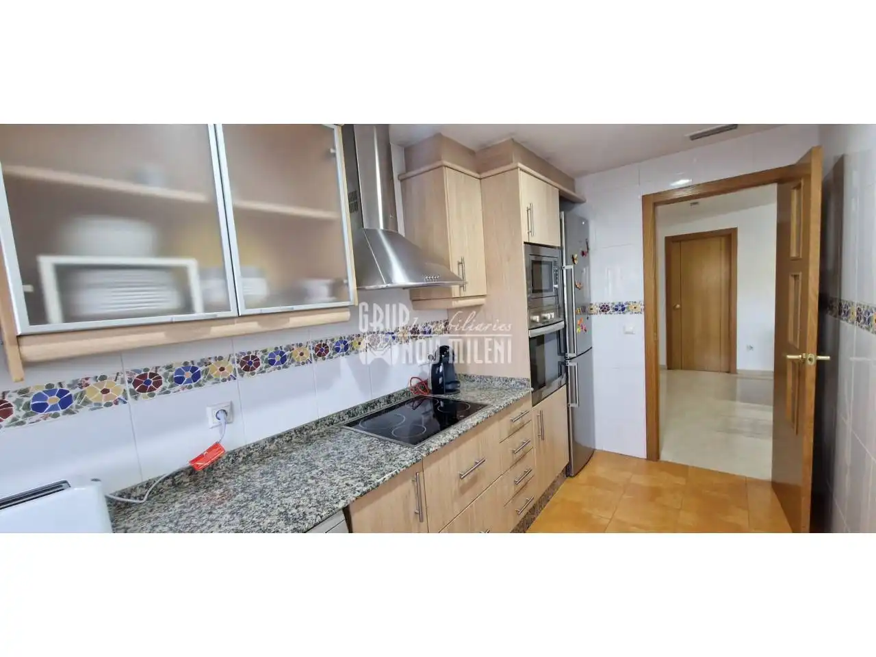 Küche von Wohnung zur Miete in Massanassa mit Klimaanlage, Terrasse und Möbliert