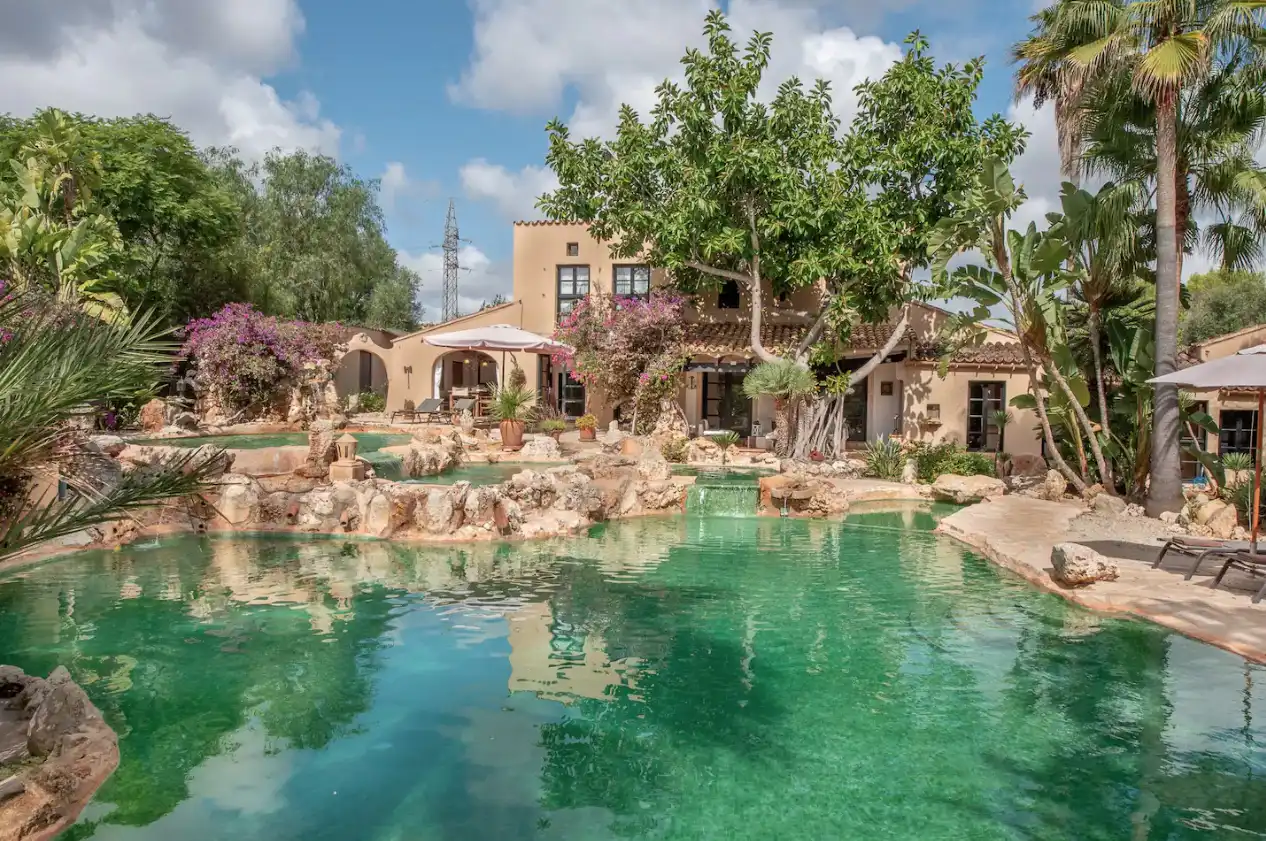 Piscina de Finca rústica en venda en Santanyí amb Calefacció, Terrassa i Traster