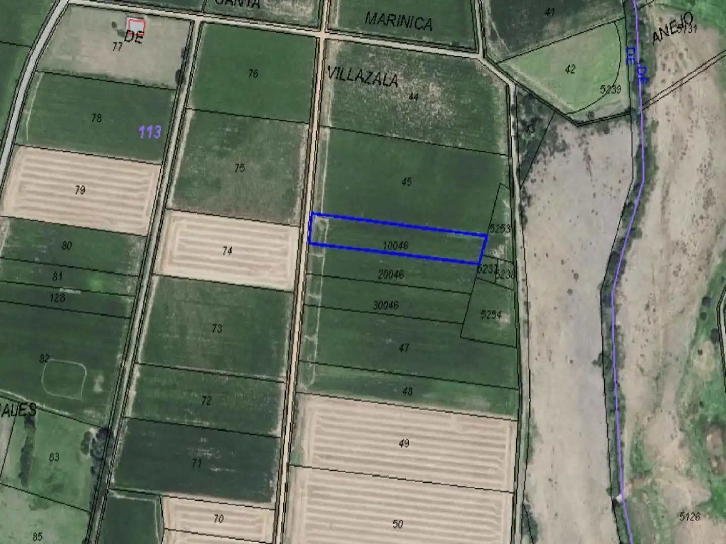 Land for sale in Villazala