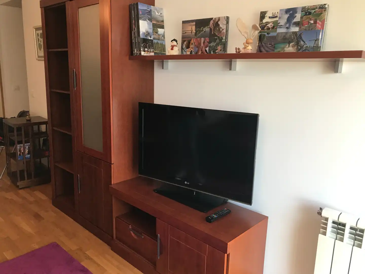 Sala de estar de Piso de alquiler en Vigo  con Calefacción, Parquet y Trastero