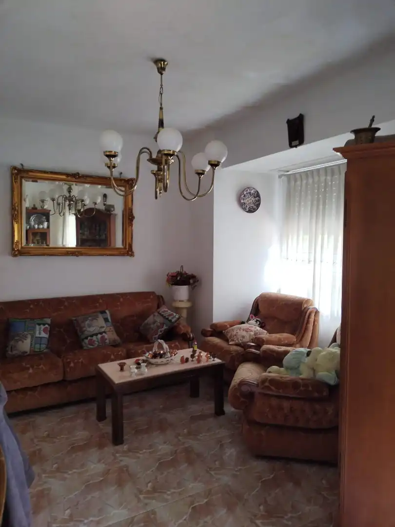 Living room of Flat for sale in Valencia  with Furnished and Balcony