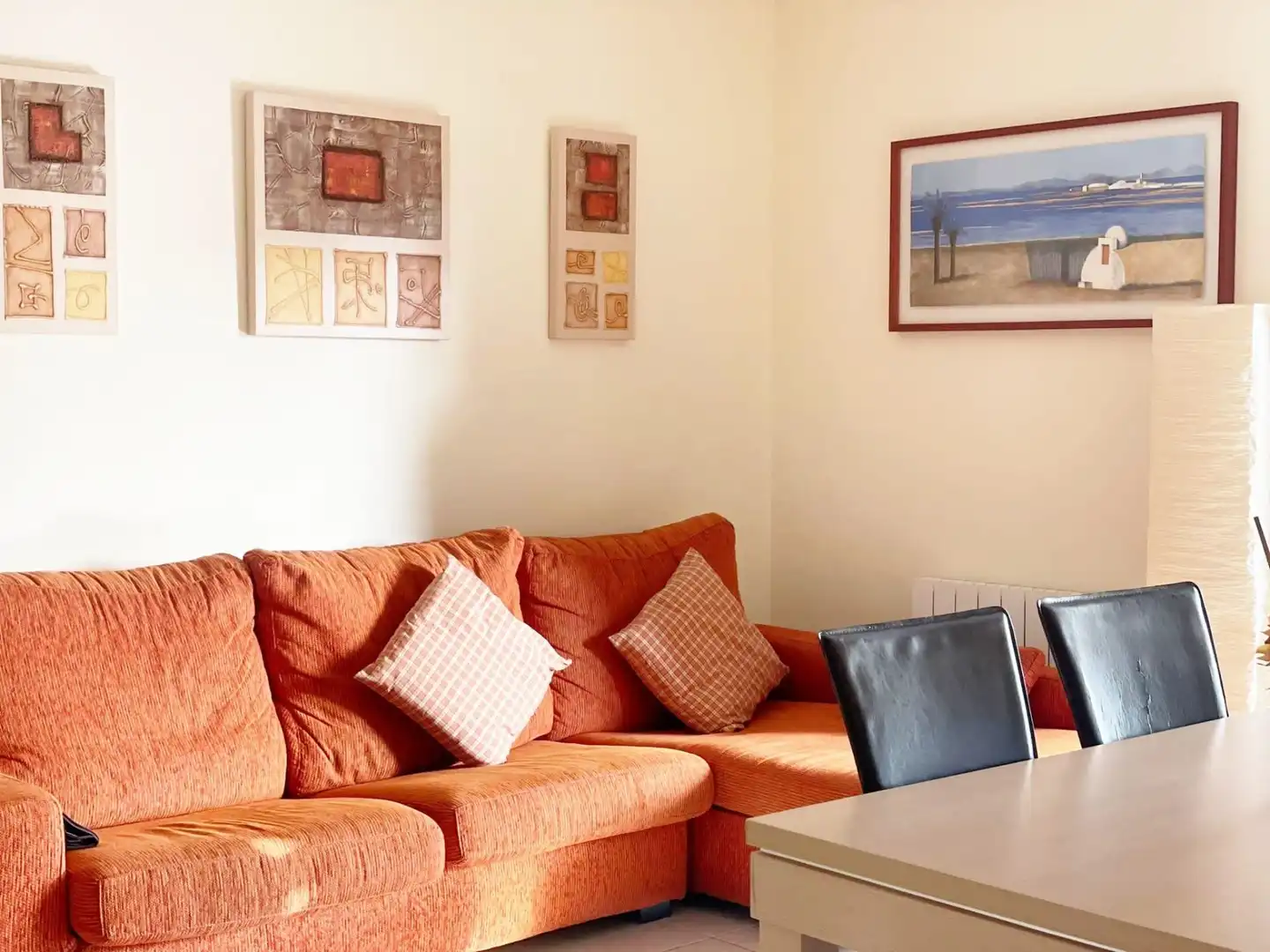 Living room of Flat for sale in Calonge i Sant Antoni  with Air Conditioner, Heating and Terrace