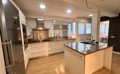 Kitchen of Flat for sale in Girona Capital  with Air Conditioner