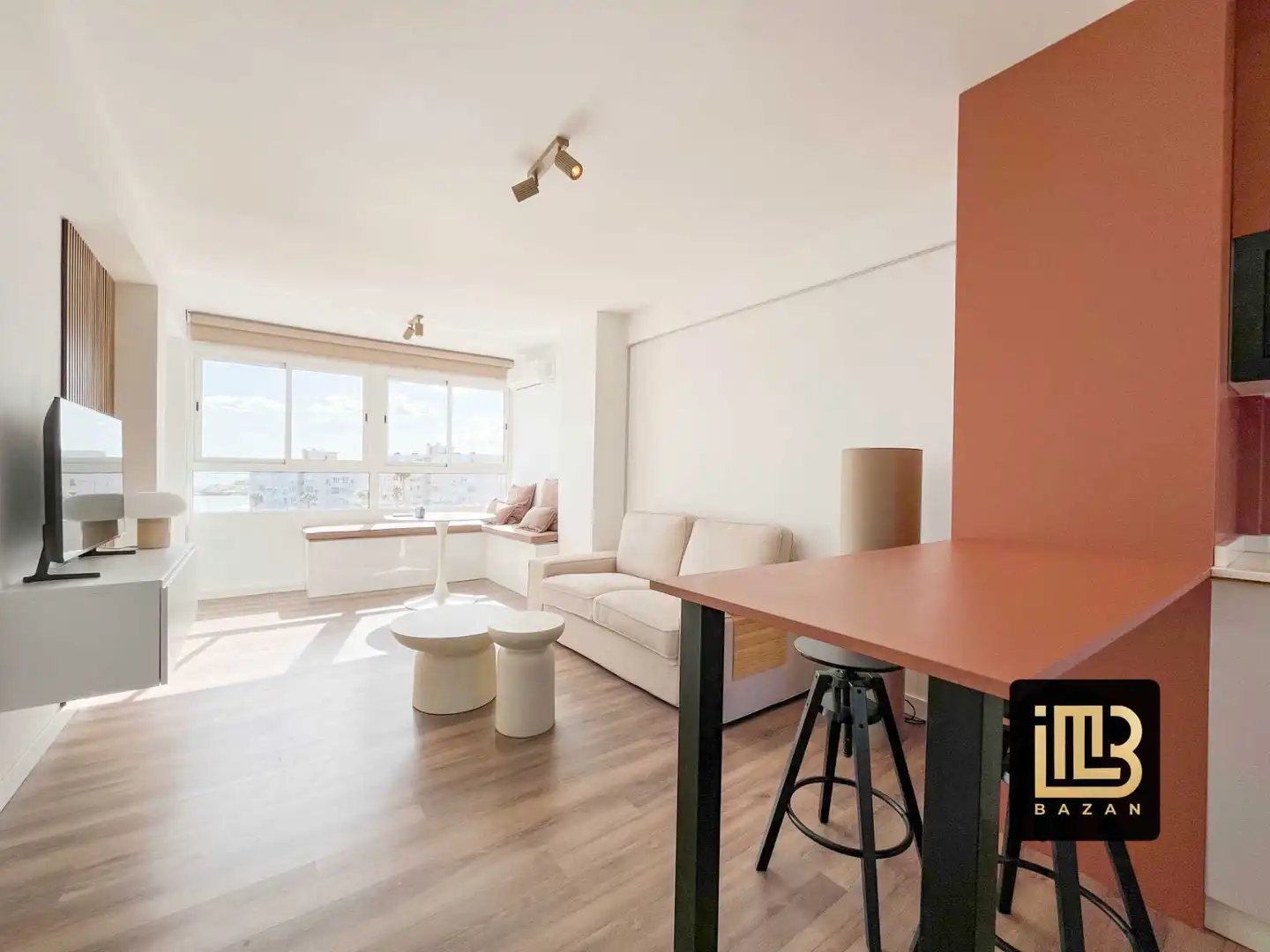 Living room of Flat for rent in Málaga  with Air Conditioner, Heating and Terrace
