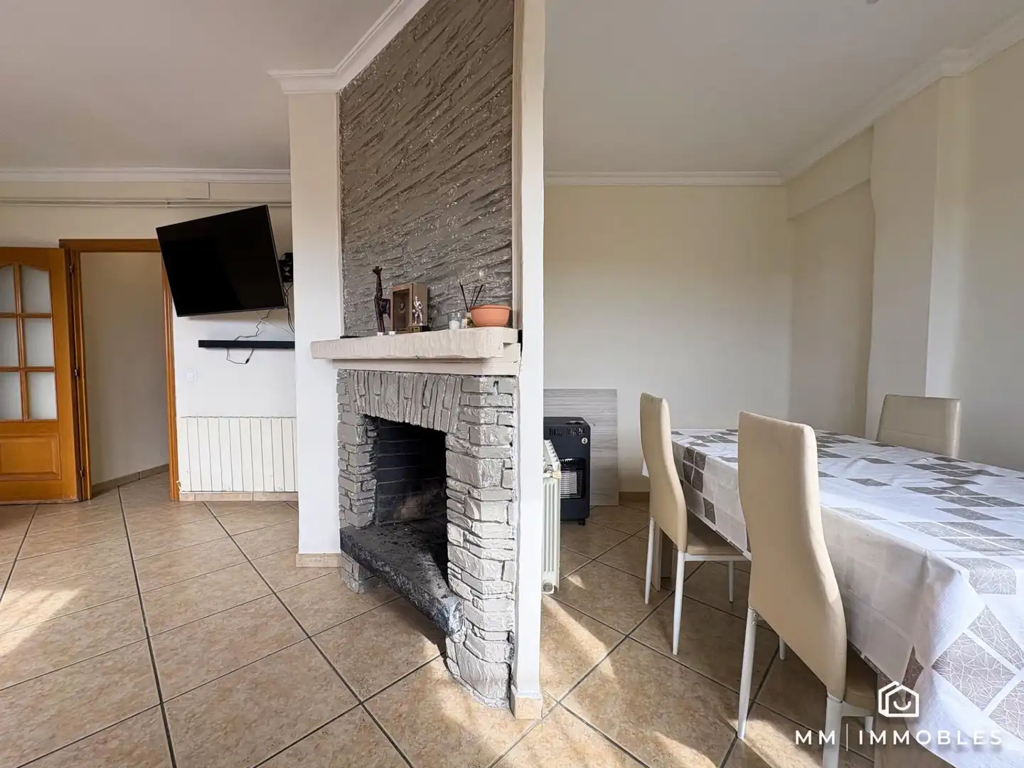 Esszimmer von Dachboden zum Verkauf in Granollers mit Terrasse