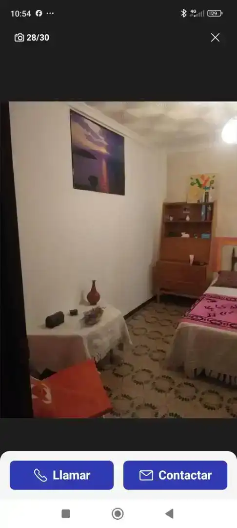 Wohnzimmer von Wohnung zur Miete in Jarafuel mit Balkon