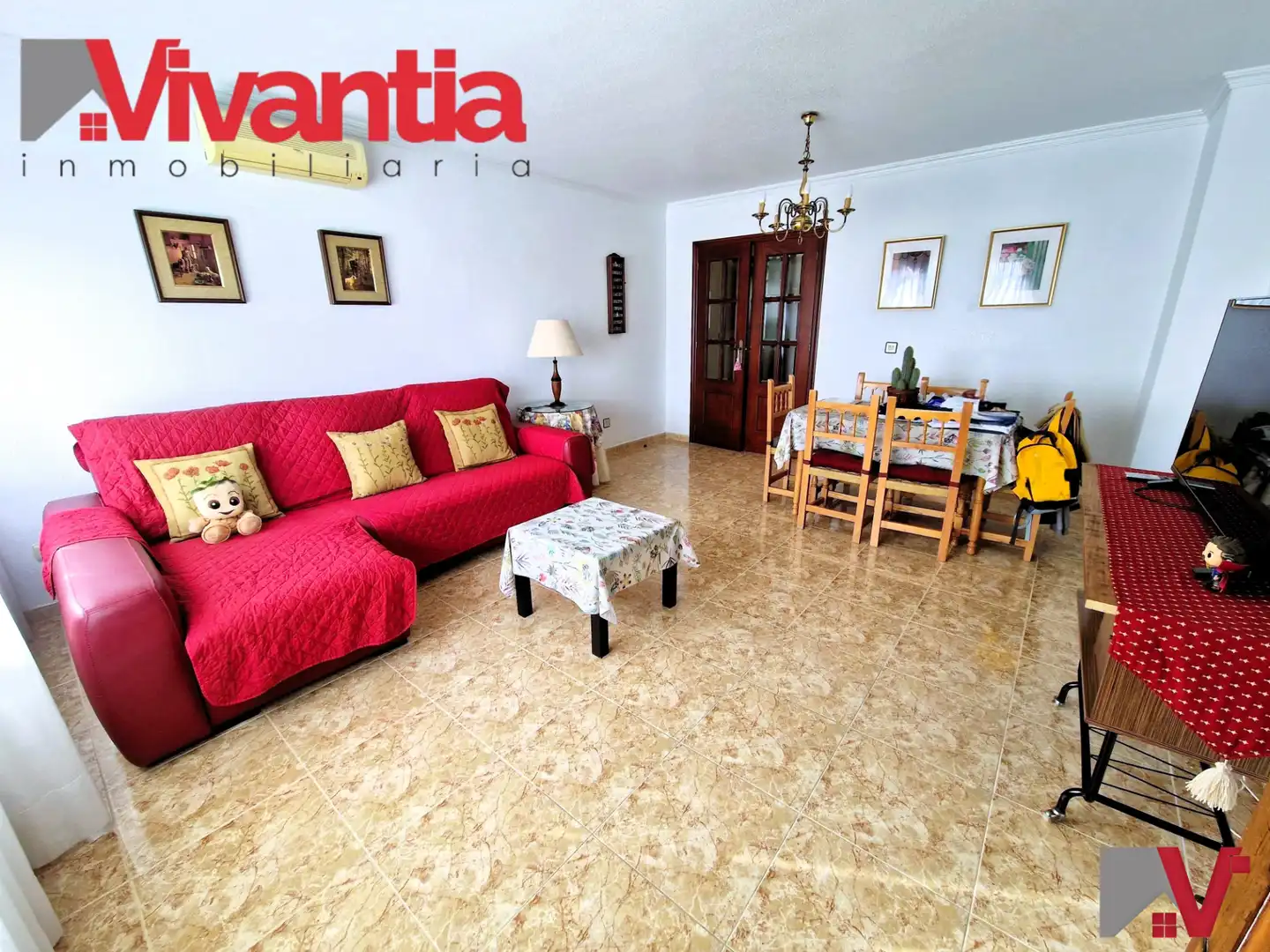Sala d'estar de Pis en venda en Lorca amb Aire condicionat, Calefacció i Traster