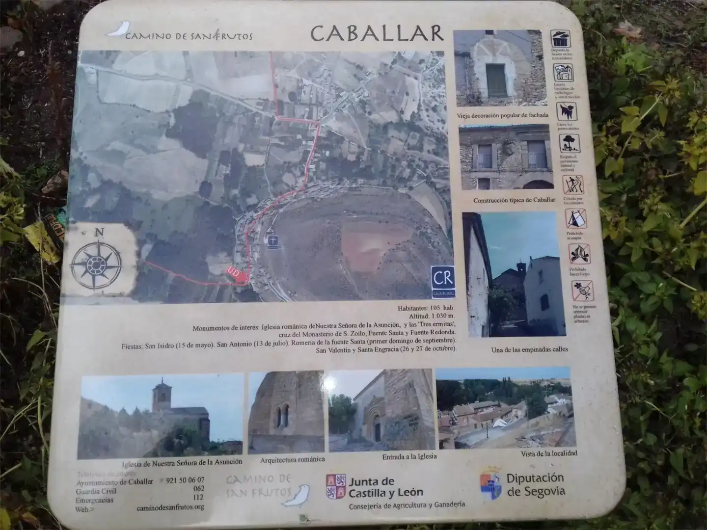 Exterior view of Land for sale in Caballar
