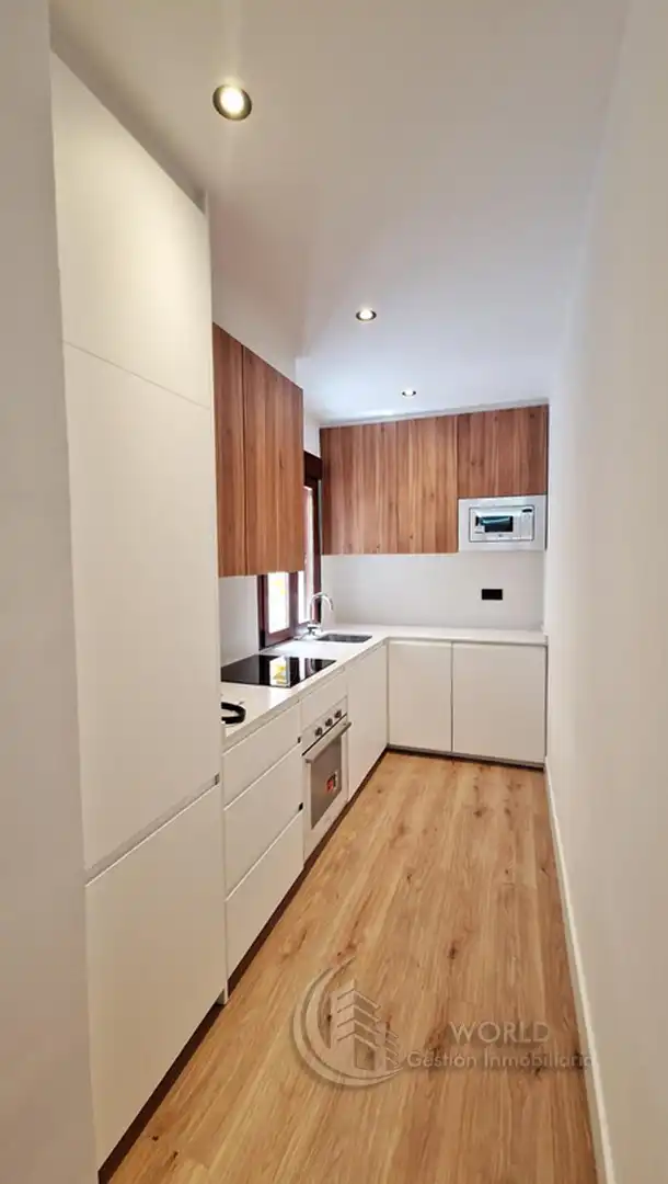 Cocina de Piso de alquiler en Madrid con Aire acondicionado, Calefacción y Amueblado