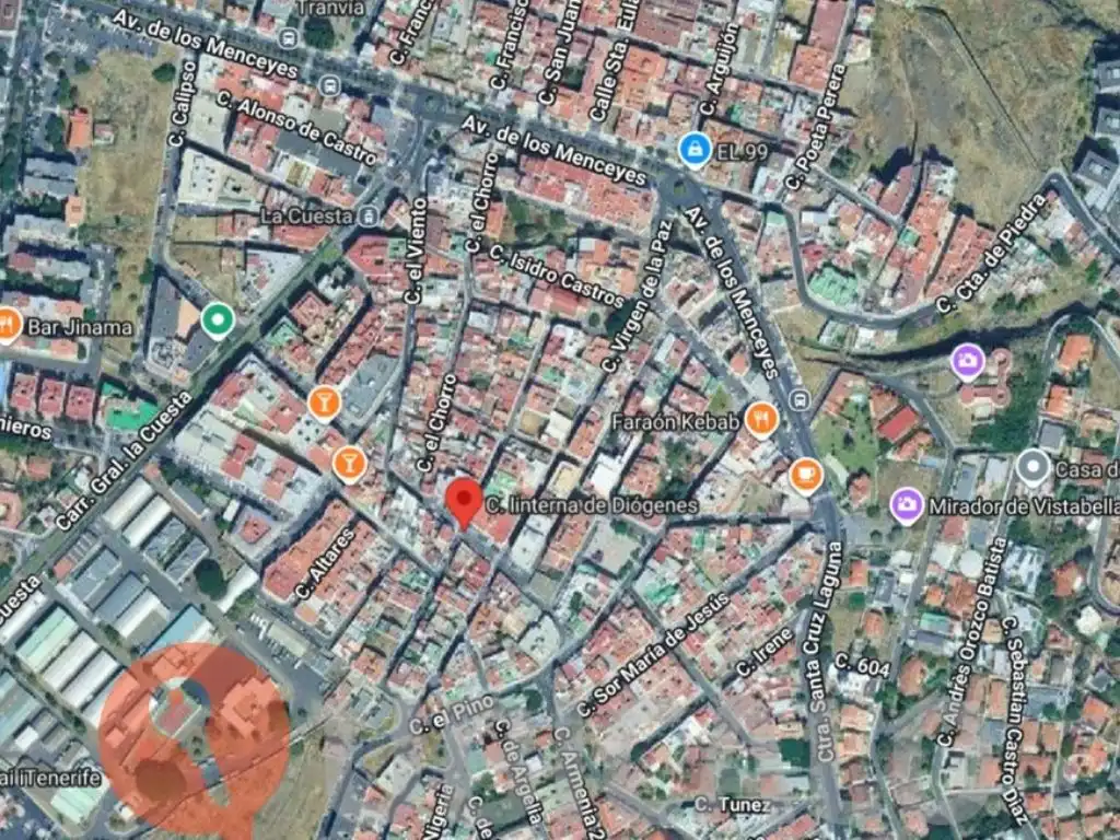 Vista exterior de Casa adosada en venta en San Cristóbal de la Laguna con Terraza, Trastero y Amueblado