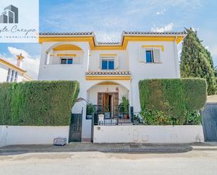 Exterior view of House or chalet for sale in Las Gabias  with Air Conditioner, Heating and Private garden