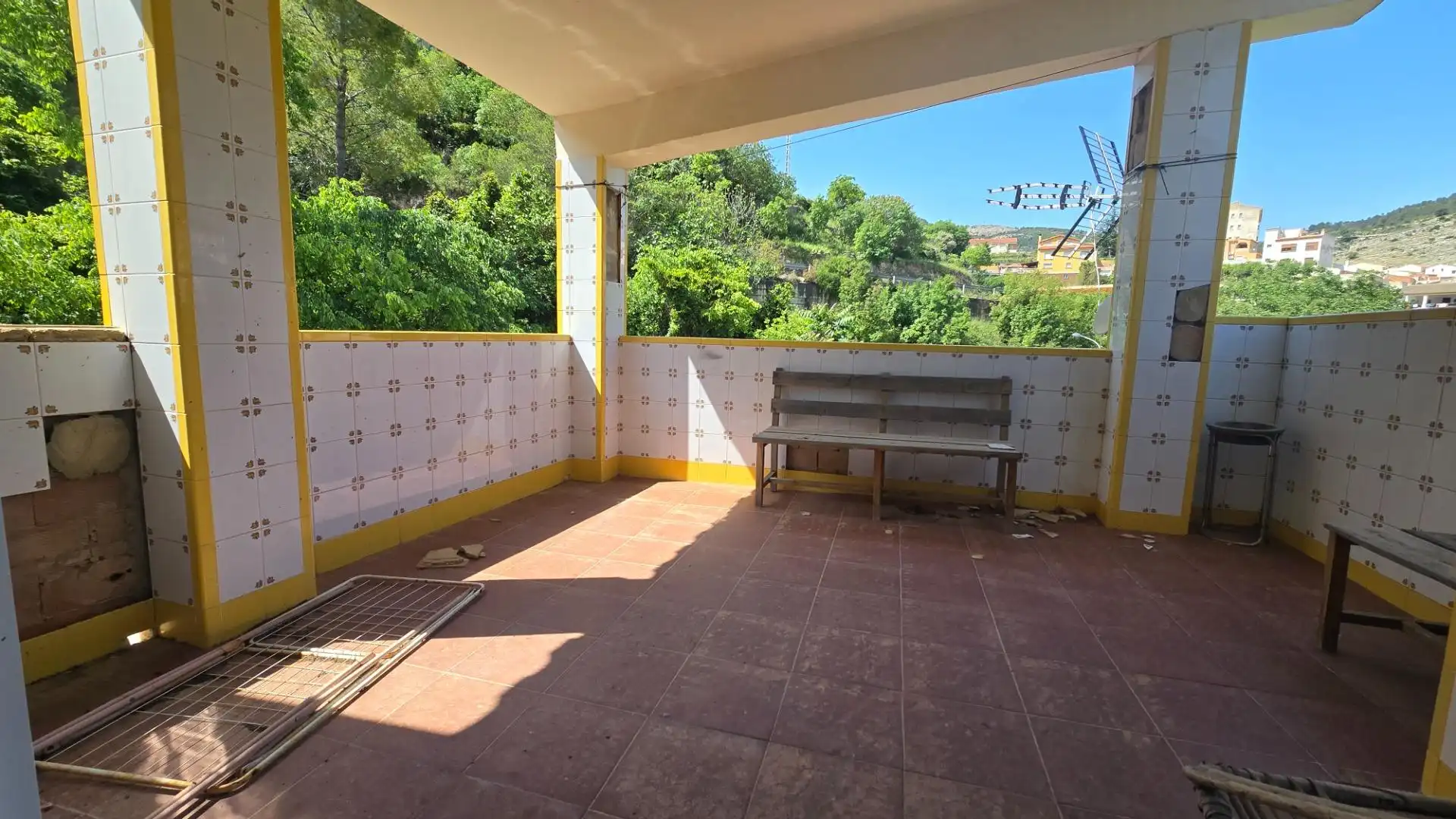 Terrasse von Wohnung zum Verkauf in Cortes de Pallás mit Terrasse