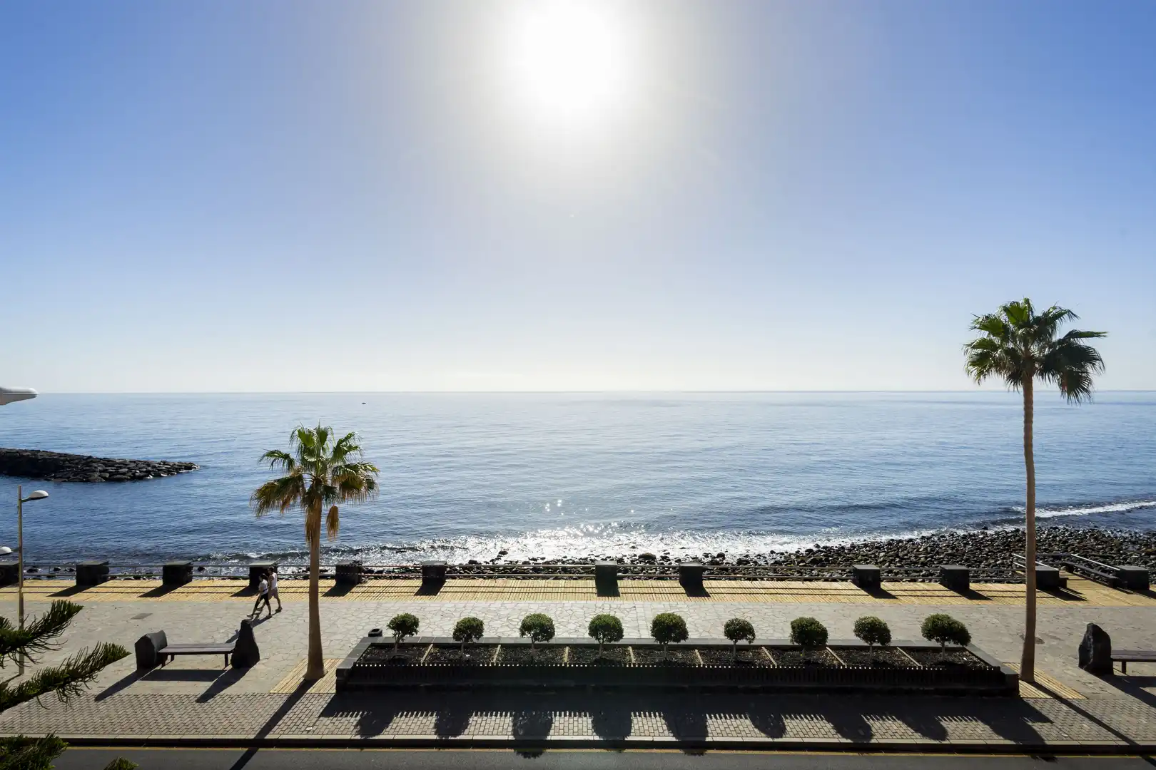 Terraza de Apartamento de alquiler en Las Caletillas - Punta Larga