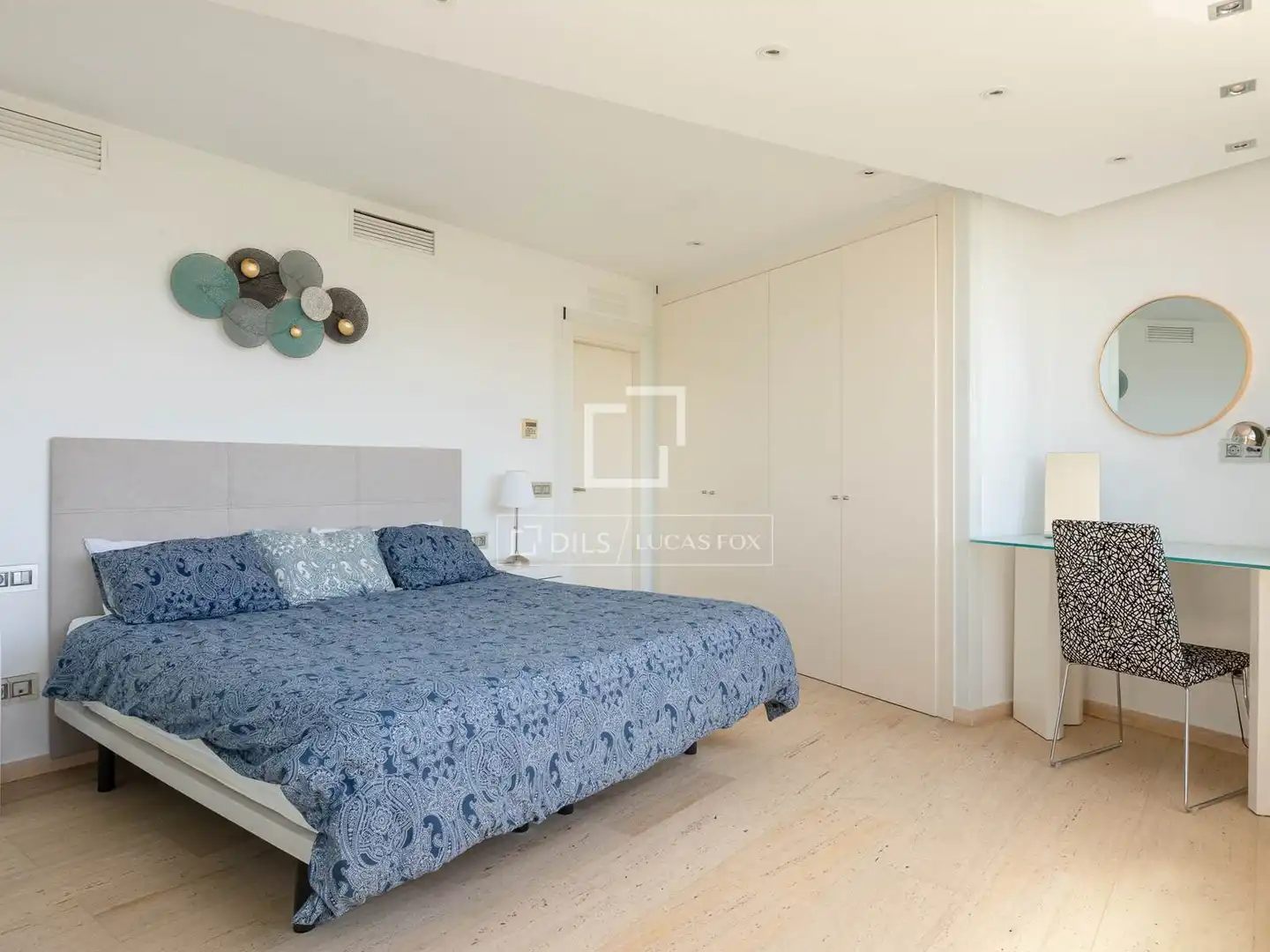 Bedroom of Flat for sale in Eivissa  with Air Conditioner, Swimming Pool and Furnished