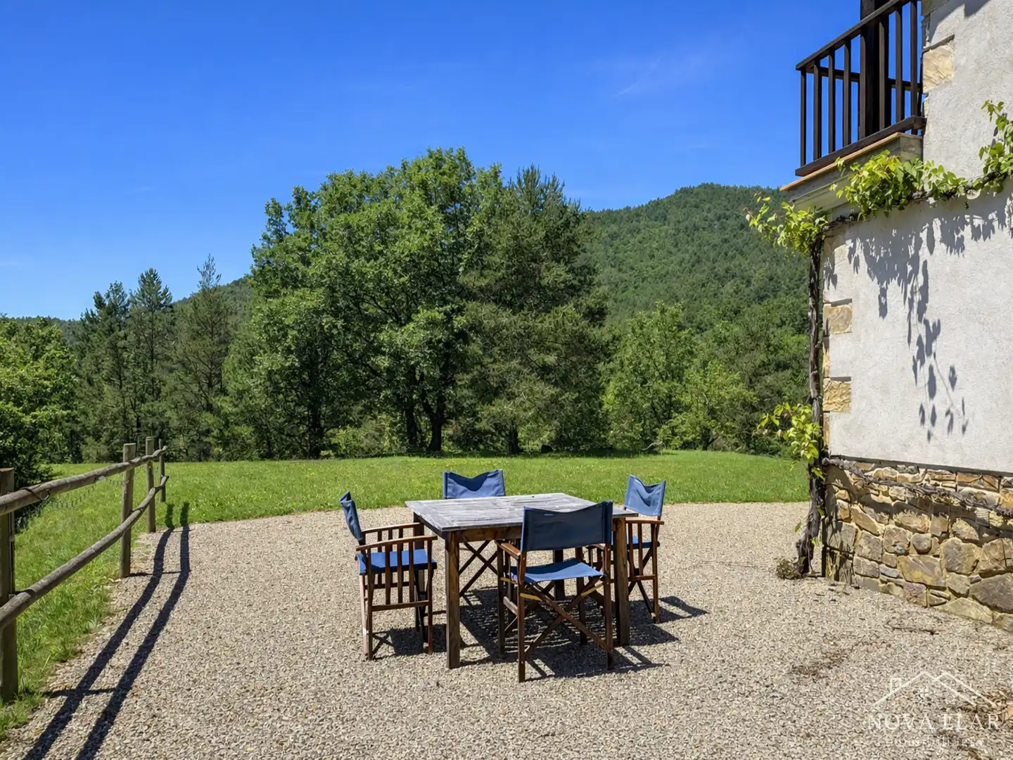 Terraza de Finca rústica en venta en Les Llosses con Calefacción, Jardín privado y Terraza