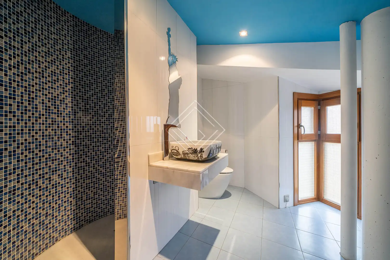 Baño de Casa o chalet en venta en Madrid con Aire acondicionado, Jardín privado y Terraza