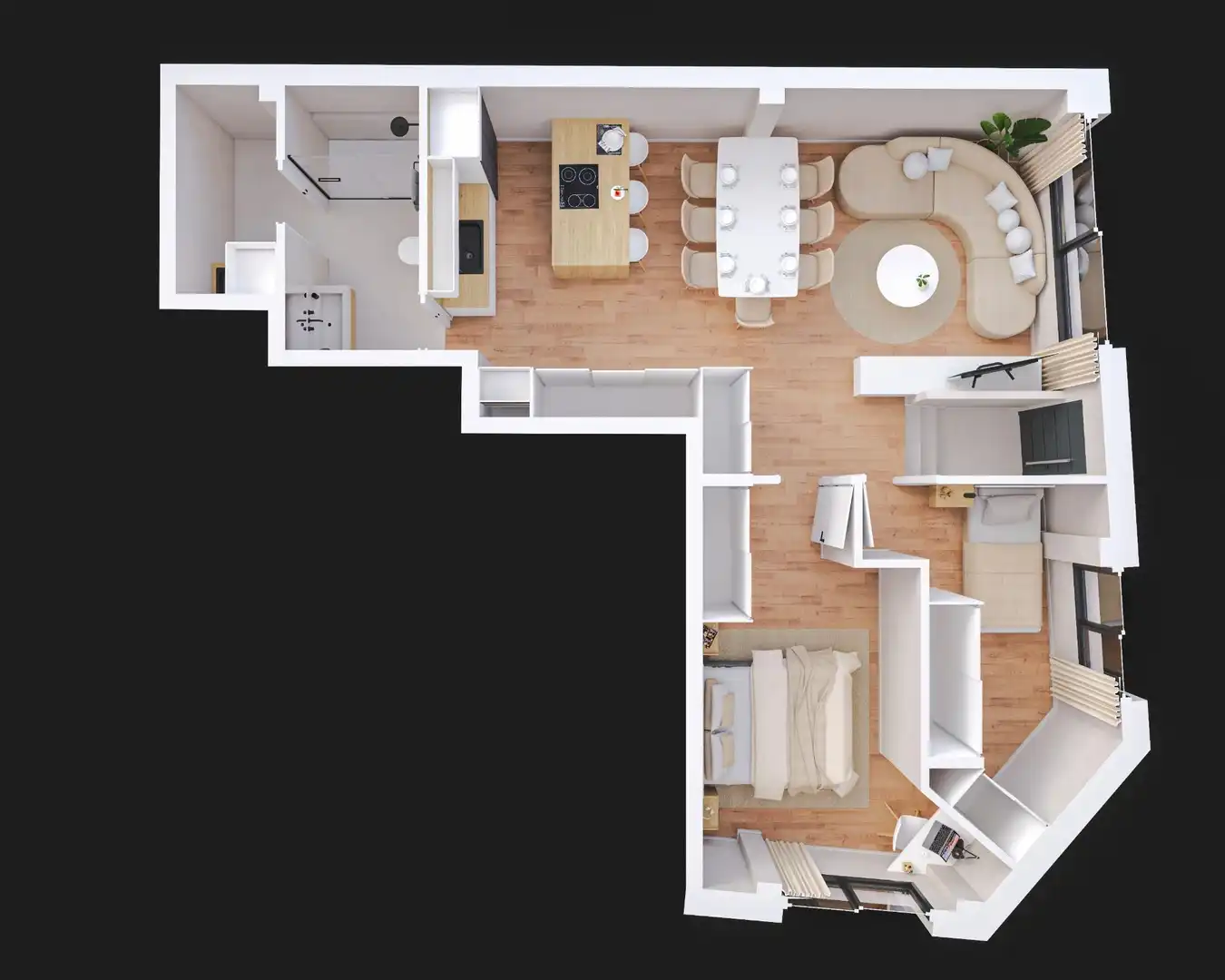 Flat for sale in Vilanova de Arousa  with Heating