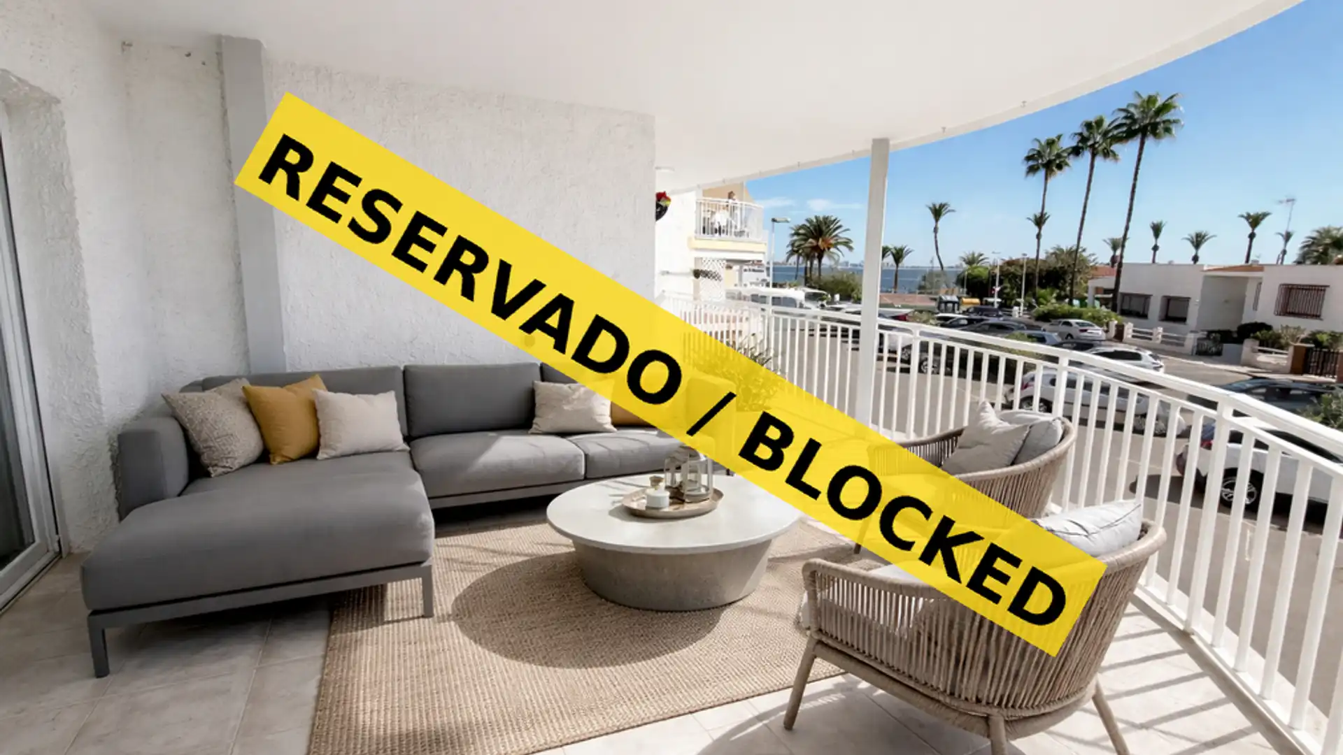 Exterior view of Flat for sale in Cartagena  with Terrace, Furnished and Balcony