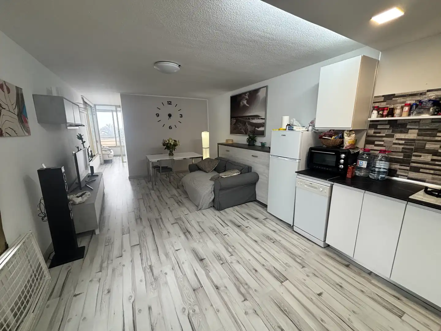 Sala de estar de Piso de alquiler en Puerto de la Cruz con Terraza y Balcón