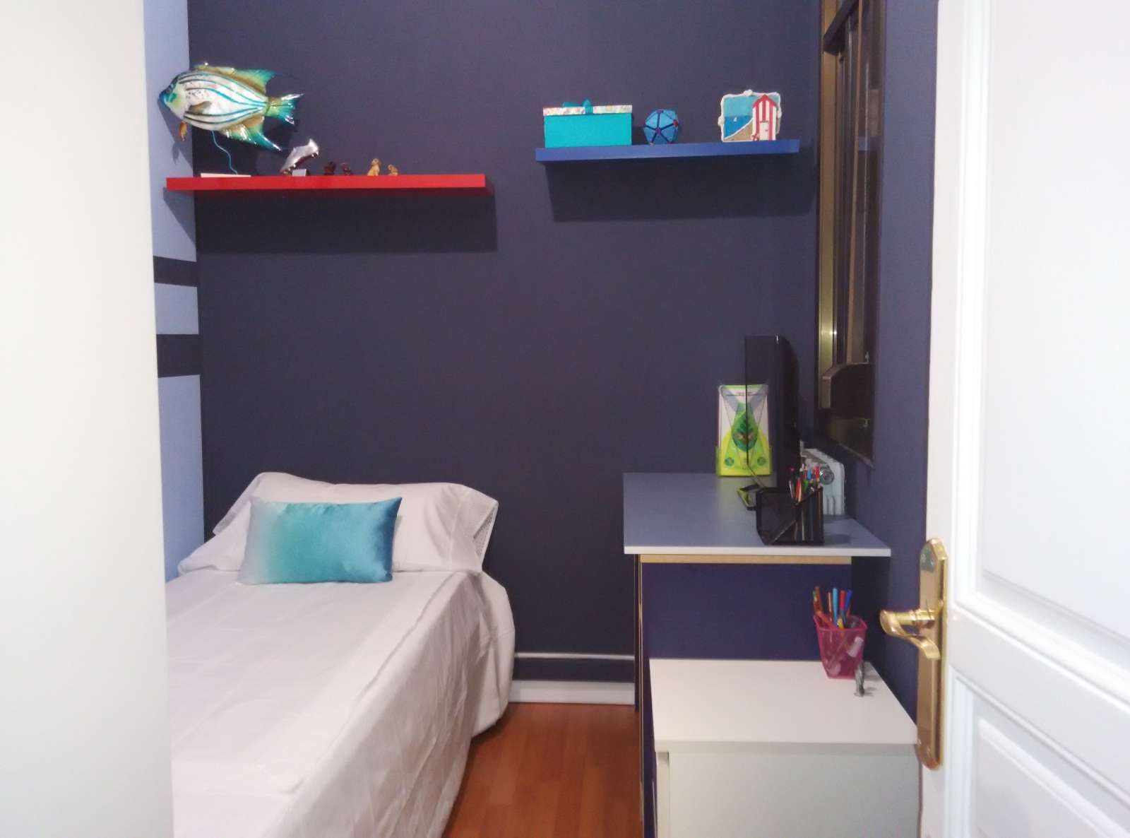 Dormitori de Pis per a compartir en  Barcelona Capital amb Aire condicionat, Calefacció i Terrassa