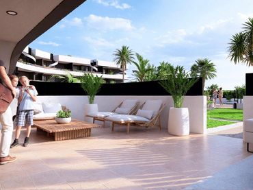 Mini appartamento con piscina in vendita a Las Lomas de Rame - Bahía Bella