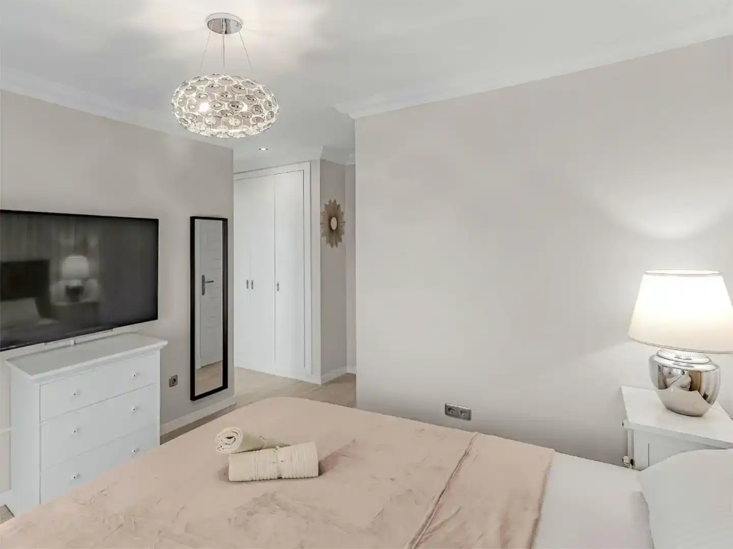 Dormitori de Casa o xalet de lloguer en Santa Úrsula amb Aire condicionat, Jardí privat i Parquet