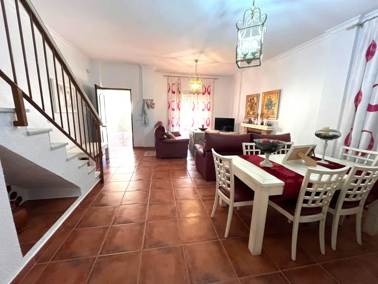 Sala d'estar de Casa o xalet en venda en Islantilla amb Terrassa, Moblat i Rentadora