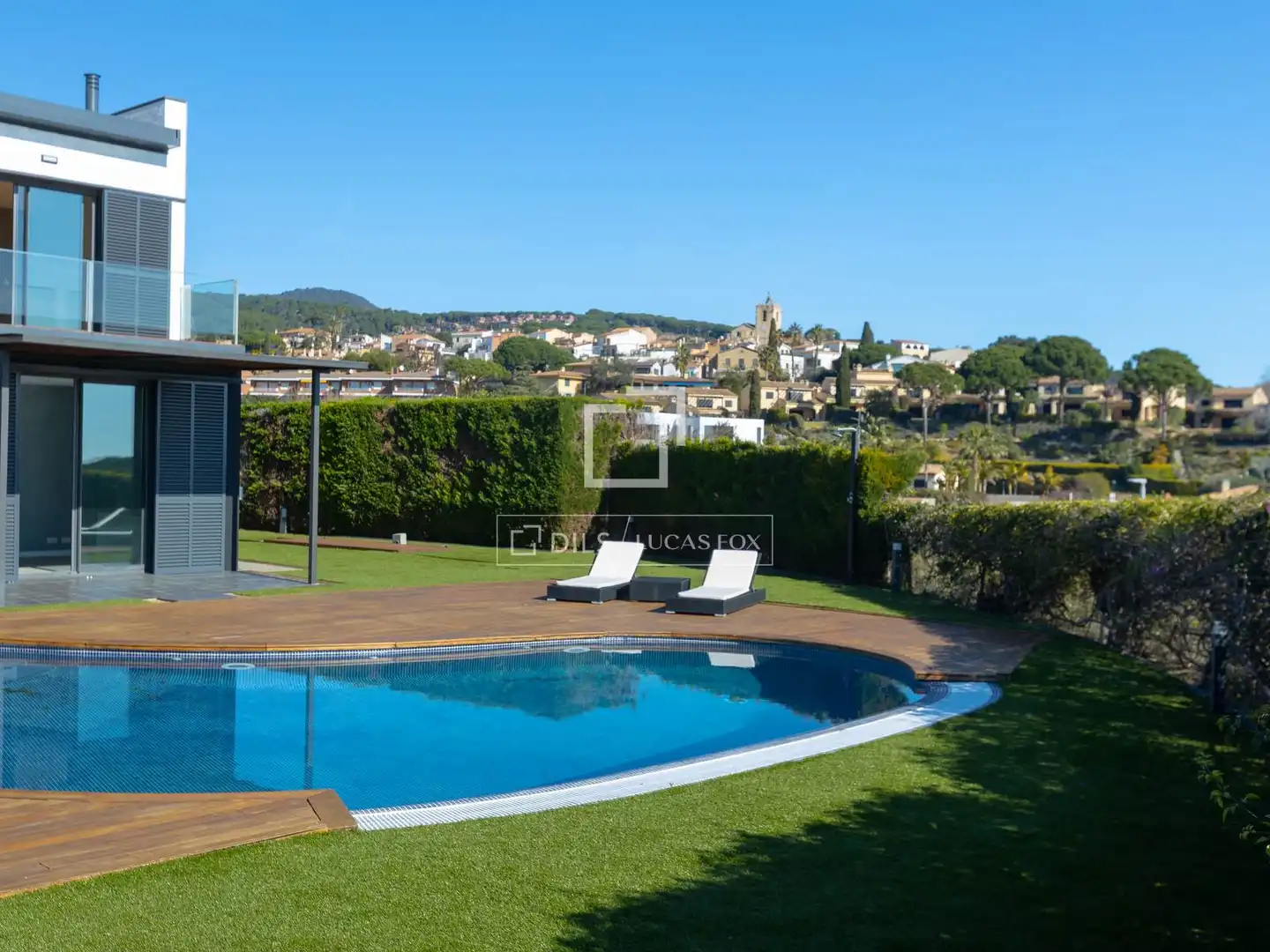 Piscina de Casa o xalet en venda en Sant Vicenç de Montalt amb Aire condicionat, Calefacció i Jardí privat
