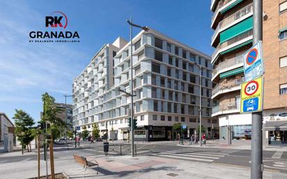 Exterior view of Flat for sale in  Granada Capital  with Air Conditioner