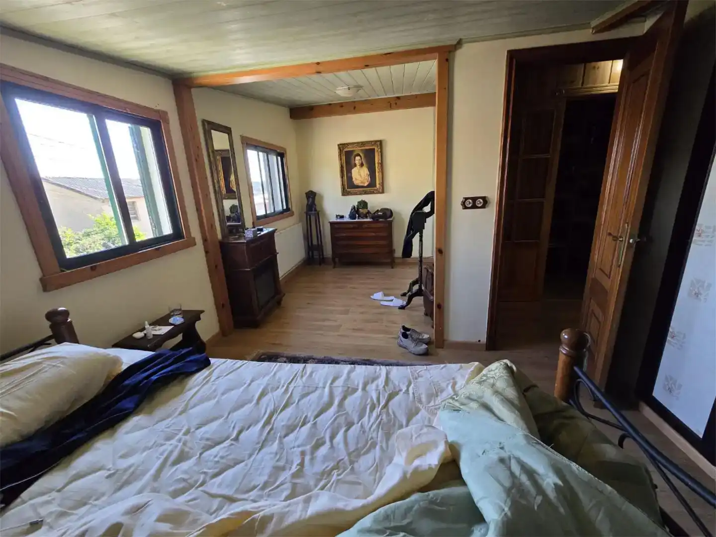 Bedroom of Flat for sale in Oleiros  with Private garden, Furnished and Balcony