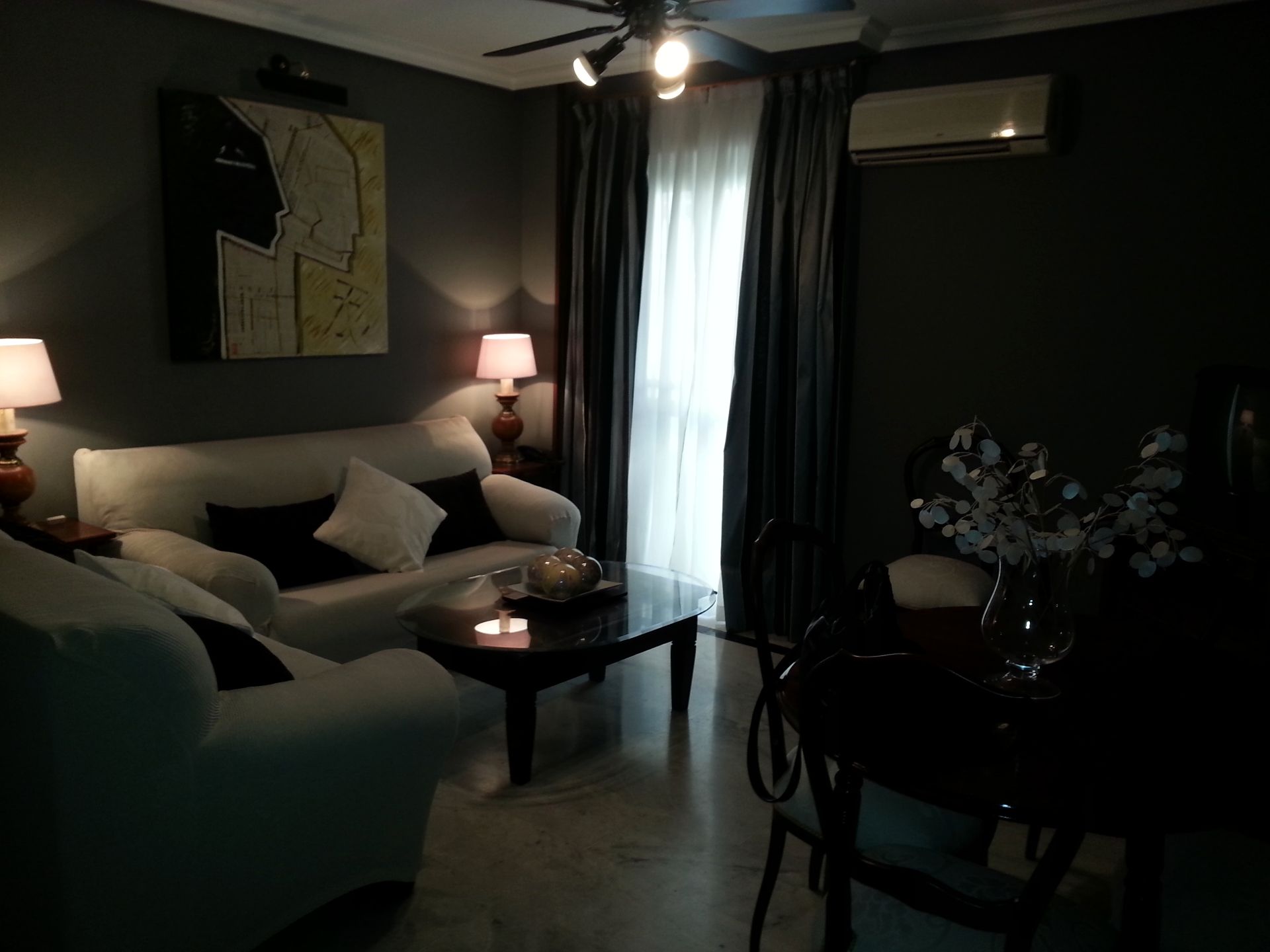 Living room of Apartment to rent in Linares  with Air Conditioner, Heating and Furnished