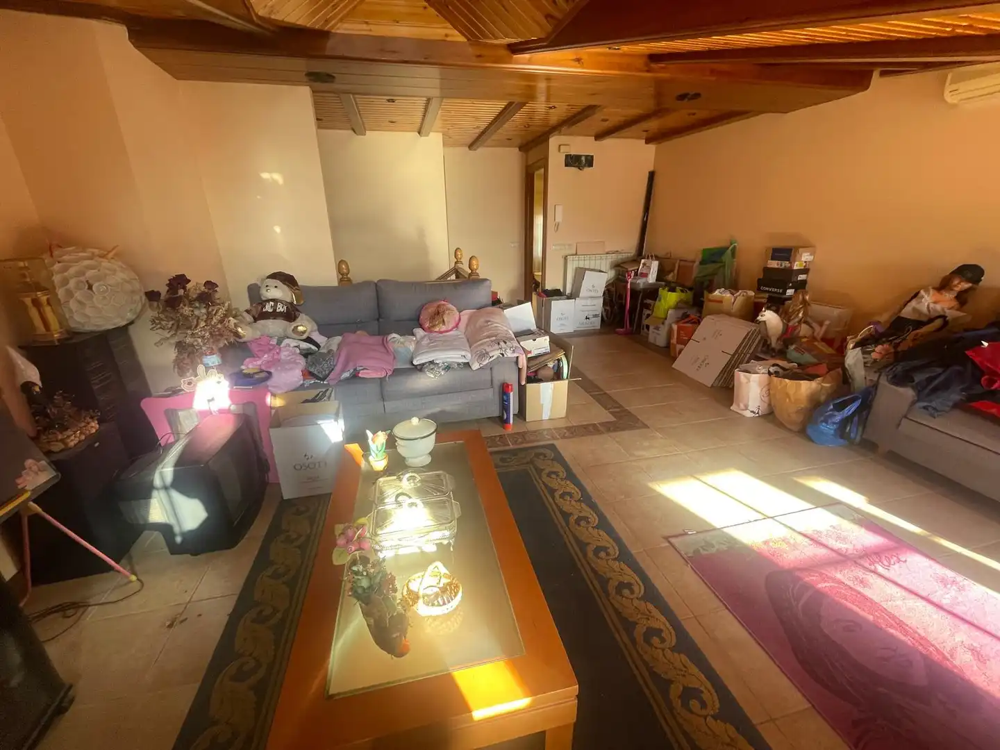 Sala de estar de Casa adosada en venta en Calahorra