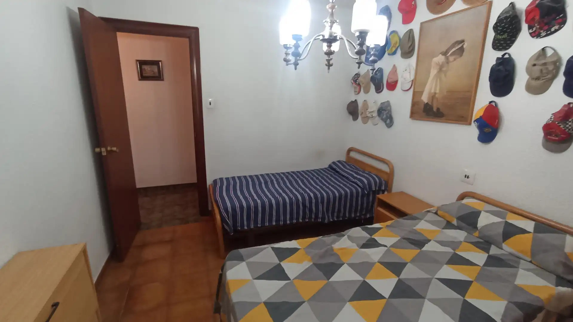 Bedroom of Flat for sale in Lleida  with Air Conditioner, Heating and Furnished