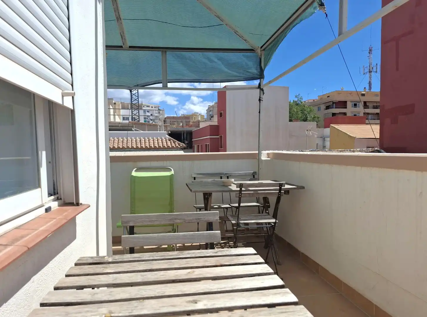 Terrasse von Einfamilien-Reihenhaus zum Verkauf in Málaga mit Terrasse
